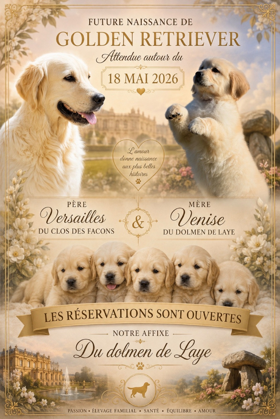 Des bébés sont attendu pour Mi Mai 2026